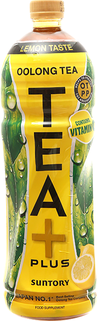 Trà ô long vị chanh Tea+Plus 1L - FujiMart