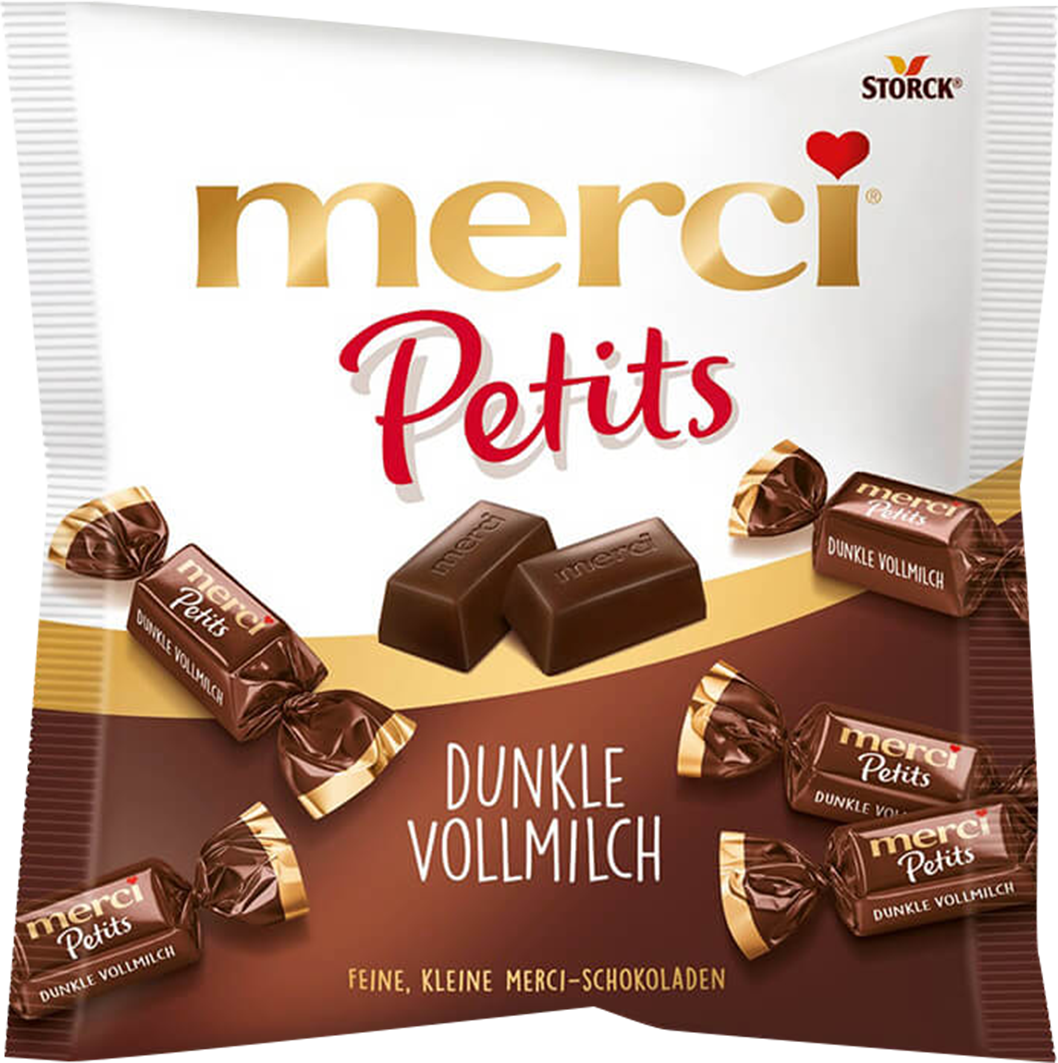 Socola Merci Petits Dunkle Vollmilch 125g - FujiMart