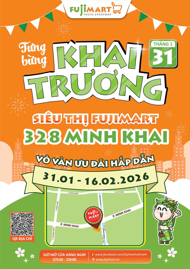 Homepage Minh Khai open